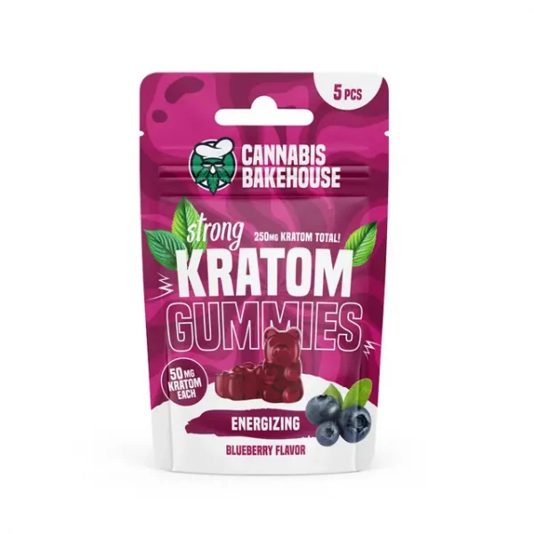 Kratom gummies - Energizing blueberry